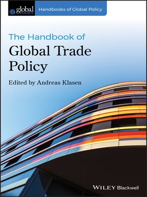cover image of The Handbook of Global Trade Policy